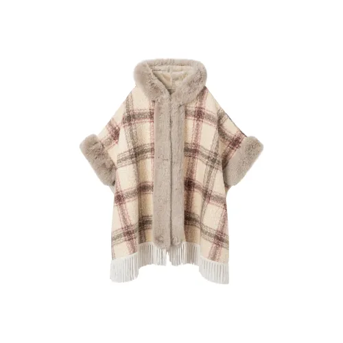 9 Кошка Лакомства Бархат Feel Пальто Женские Пшеница