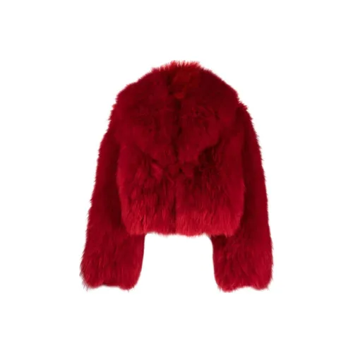 Blumarine Красный Женские меховые изделия