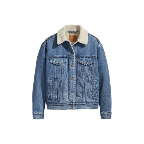 Levi's Velvet Feel Куртка Женская Синяя