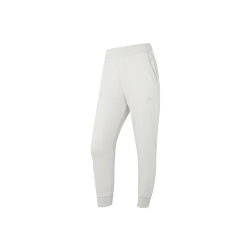 Adidas Белые Женские Вязаные Тренировочные Брюки