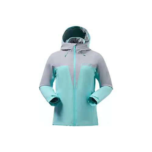 Jack Wolfskin Водонепроницаемый Ветрозащитный Дышащий Устойчивый к истиранию Тепловой ветровка Женские