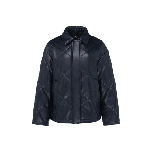 LI NING 1990 Classic Collection Глубокий синий Женские Объёмные куртки (пуфы)