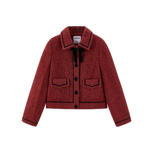 LEDIN Cropped Jacket Женская Premium Red