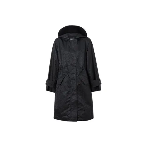 Burberry Тренчкот Женский Черный