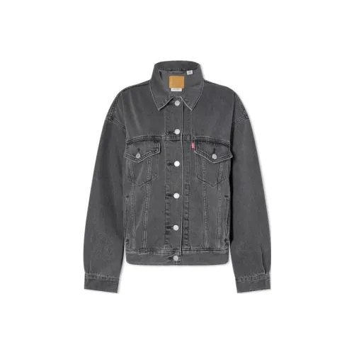 Levi's Denim Jacket Women's Gray Леви's Деним Куртка Женская Серый