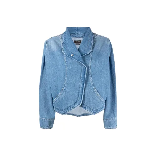 ISABEL MARANT Синие Женские Джинсовые Куртки
