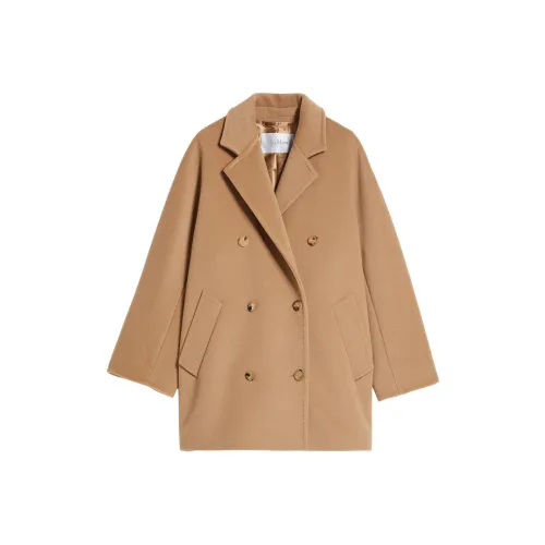MaxMara Верблюжий Женское Пальто