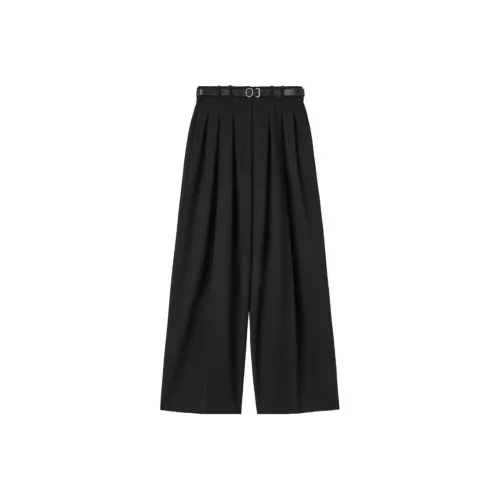 JIL SANDER Черные Женские Повседневные Брюки