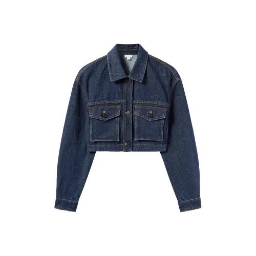 Miss Sixty Denim Jacket Женская Черный Синий