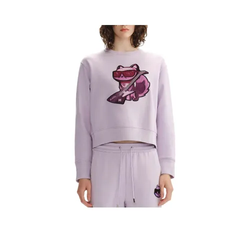 Karl Lagerfeld Толстовка Женская Фиолетовая