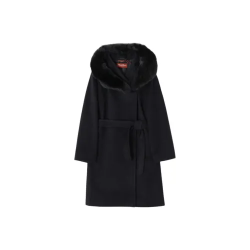 MaxMara Черное Женское Пальто