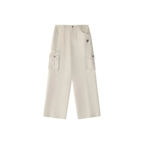 FILA FUSION Повседневные брюки Женские Фасолевый серый