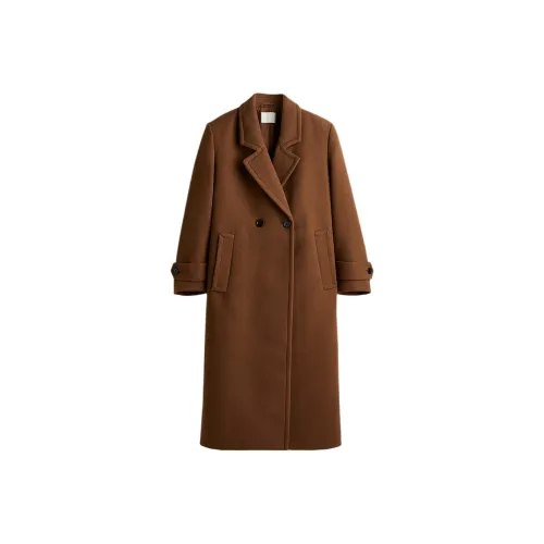 H&M Коричневое Женское Пальто