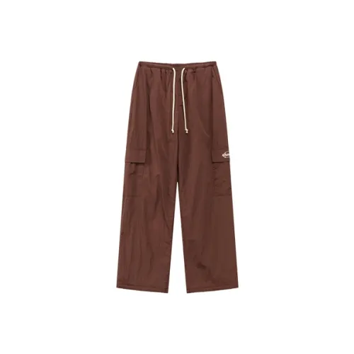 CHUU Красный Коричневый Женские Повседневные Штаны