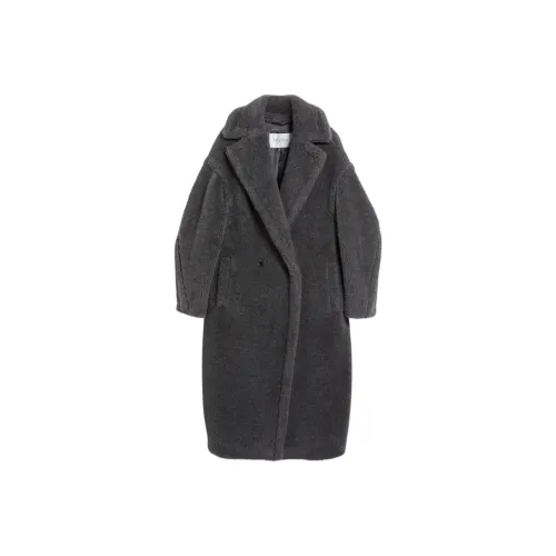 MaxMara Teddy1 Collection Teddy Icon Coat Women's Gray МаксМара Teddy1 Коллекция Teddy Icon Пальто Женское Серый