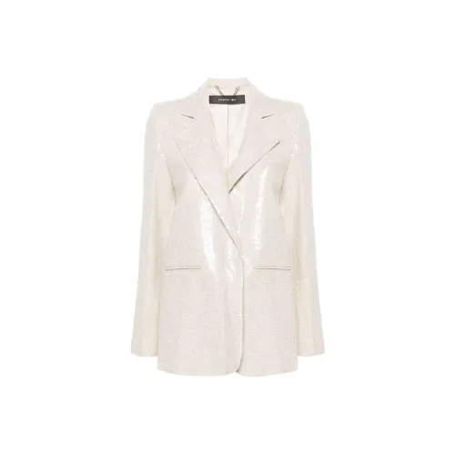 FEDERICA TOSI Бизнес костюм пальто женское бежевое