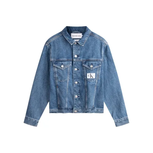 CALVIN KLEIN Denim Куртка Женская Светло-Синяя