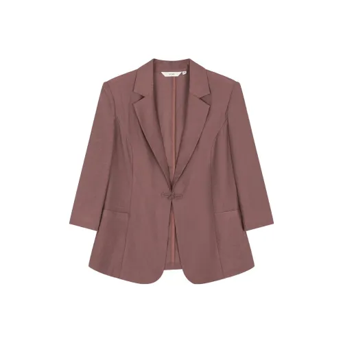 IHIMI Бизнес-костюм женский цвет сандаловый коричневый