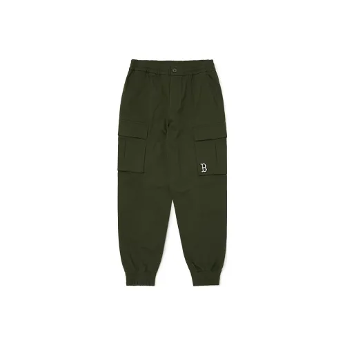 Mlb Base Logo FW22 Повседневные брюки Женские Армейский зеленый