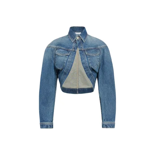 Alaia Denim Jacket Women's Blue