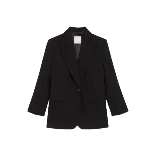 Sandro Бизнес-костюм женский черный