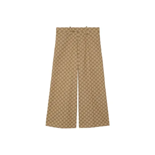 GUCCI Повседневные брюки Женские Хаки
