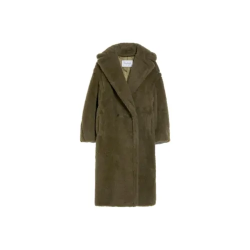 MaxMara Зеленое Женское Пальто