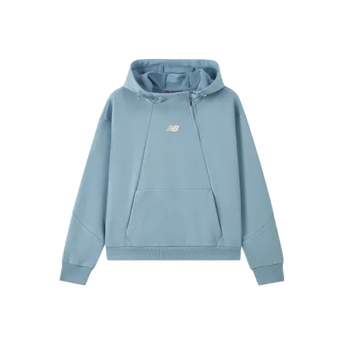 New Balance Co-Brand Толстовка Женская Светло-Синяя