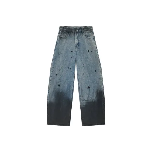 EVBD Синие Унисекс Джинсы