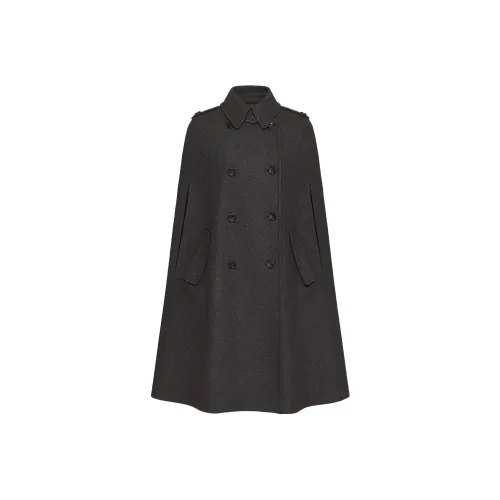 RED VALENTINO Темно-серый Женские Плащи