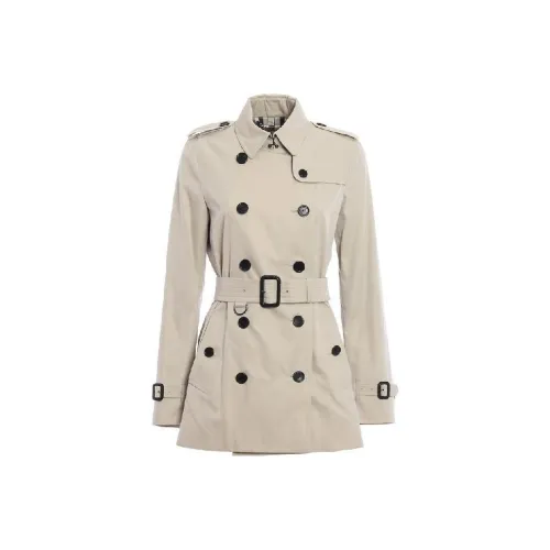 Burberry Тренчкот Женский Светлый Бежевый