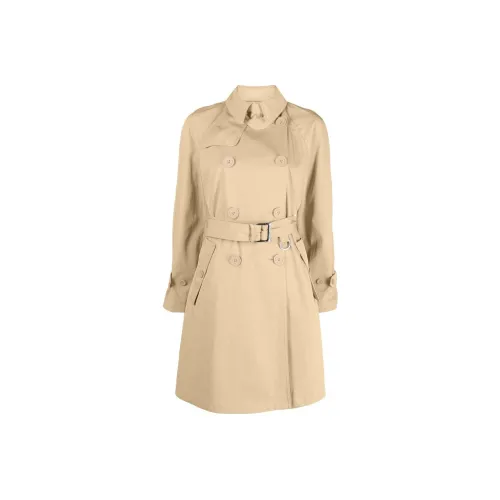 EMPORIO ARMANI SS23 Тренчкот Женский Кофейный