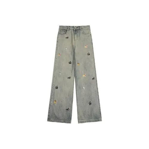 PISYPOX Унисекс Джинсы