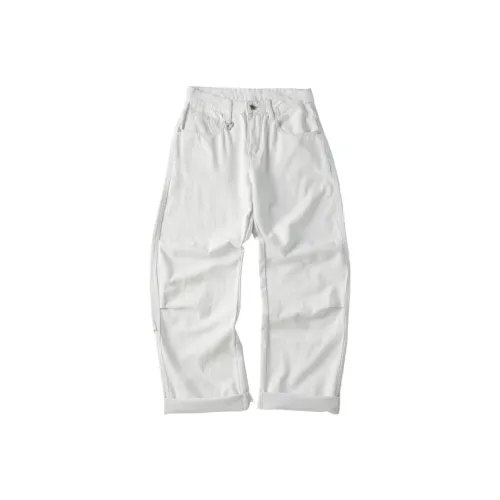 UKTK Белый Мужской Джинсы