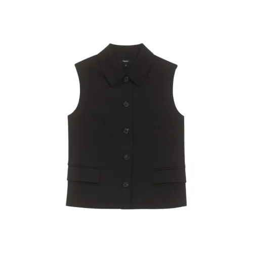 Theory Черные Женские Жилеты