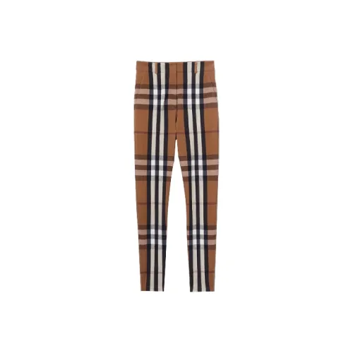 Burberry Женские повседневные брюки березово-коричневого цвета