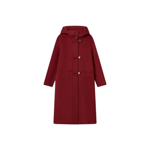 EICHITOO Red Women's Coat EICHITOO Красный Женское Пальто