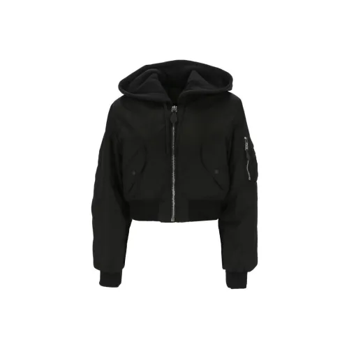 GIVENCHY Укороченное пальто женское черное