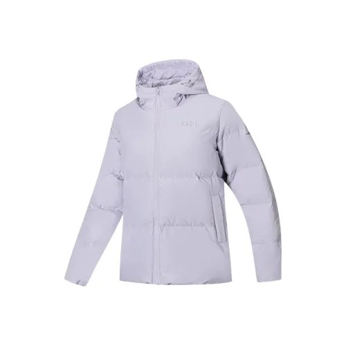 Erke Sports Collection Пуховик Женские Светлый Светящийся Фиолетовый