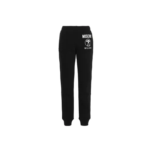 MOSCHINO Черные Женские Вязаные Спортивные Брюки