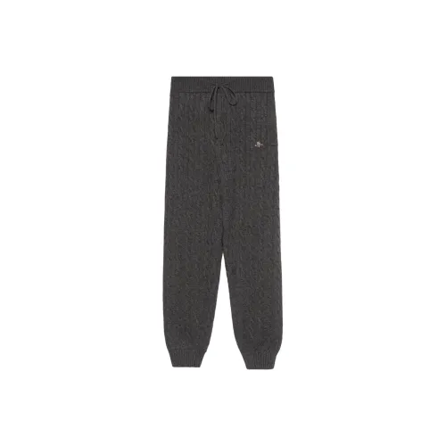 GUCCI Серые Женские Вязаные Спортивные Брюки