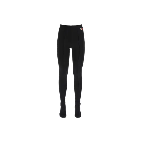 BALENCIAGA Черные Женские Леггинсы