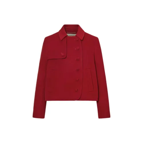 Carven Женское пальто красного цвета