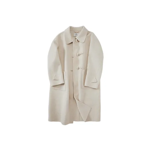 XIANGYING Бежевое Женское Пальто