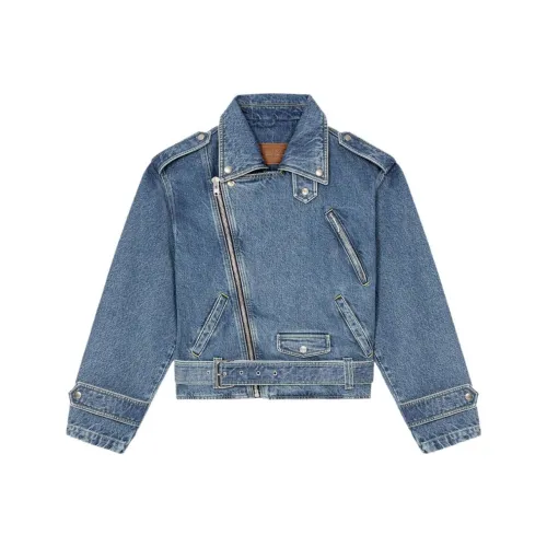 KENZO Синие Женские Джинсовые Куртки