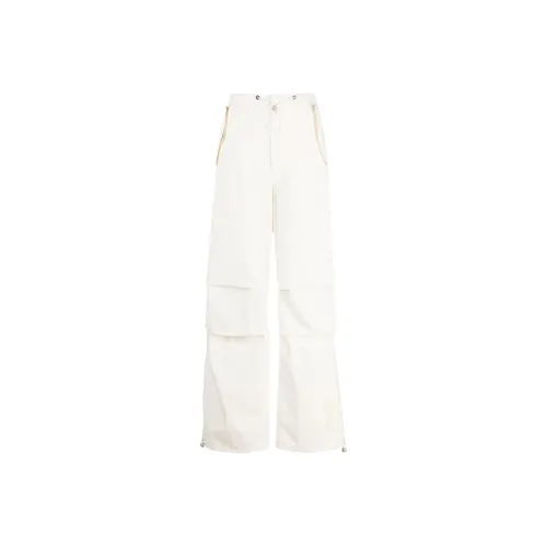 DION LEE Белые Женские Вязаные Спортивные Брюки