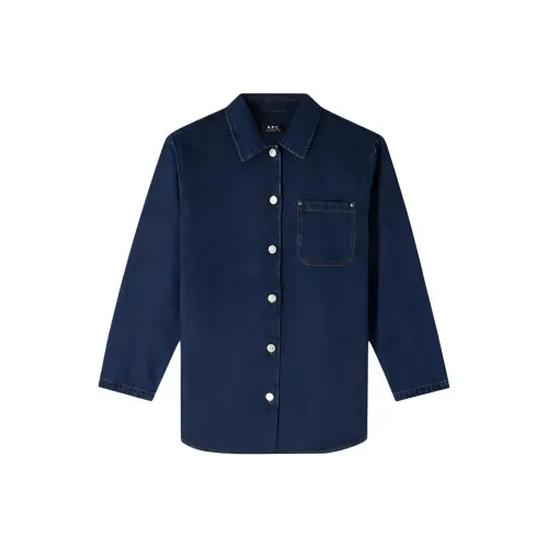 A.P.C SS24 Denim Jacket Women's Indigo