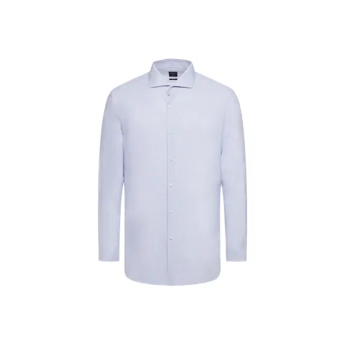 Hugo Boss Рубашка Мужская Светло-Синяя