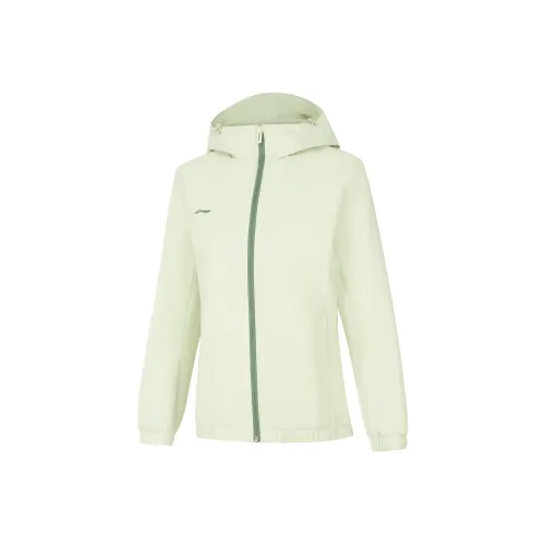LINING Sports Life Collection Светло-чайный Зеленый Женские Тренч