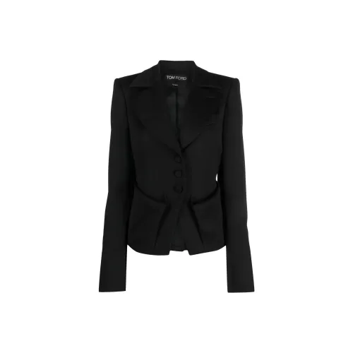 TOM FORD Бизнес-костюм Пальто Женское Черное